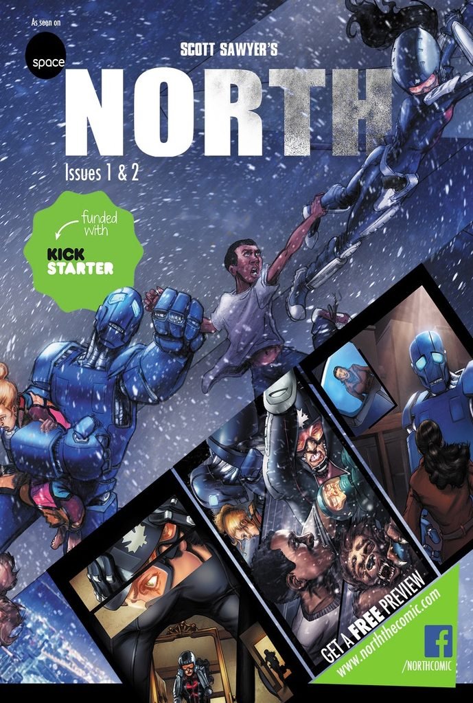 First campaign cover: NORTH issues 1 and 2